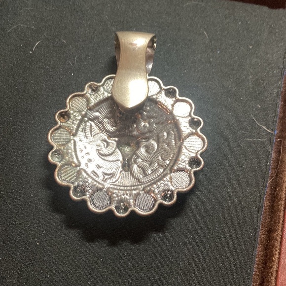 Very Large Coral Cluster Pendant old and Vintage  longhorn custom made pendant - Picture 3 of 8